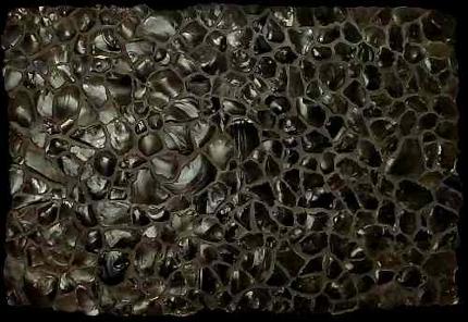 Musterfläche aus Flintsteinmosaik für Fußböden